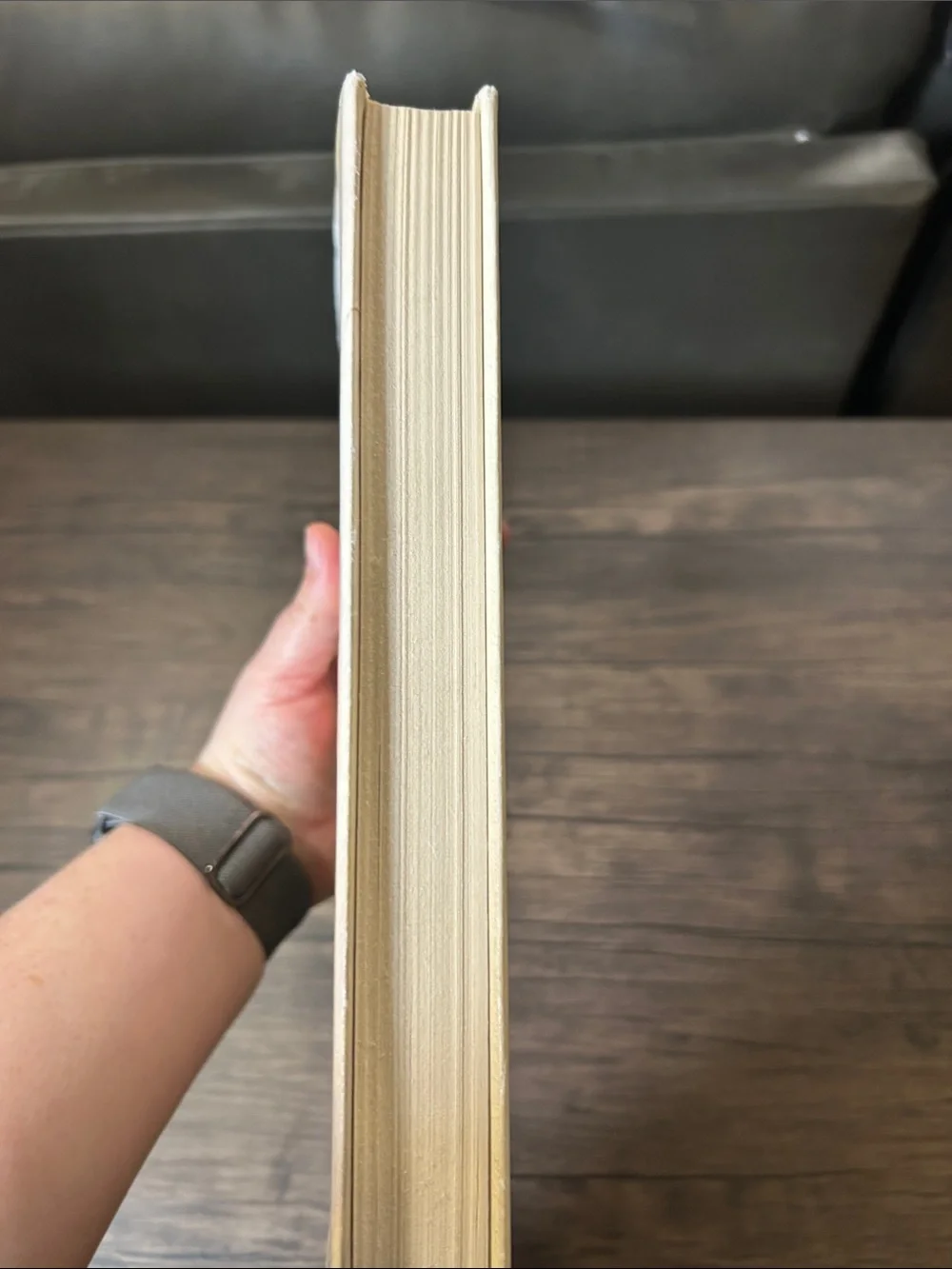 The Silent Patient by Alex Michaelides Hardcover Book - Cream with Red Text